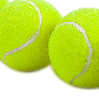 Practice Tennis Balls, Standard Training Exercise Tennis Balls, Rubber Balls for Beginners, Pack of 15