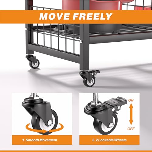Ultrawall Golf Bag Storage Rack Organizer, Golf Bag Holder Stand for Garage, Golf Equipment Rack - size: 57.75in-Holds 3 Golf Bags