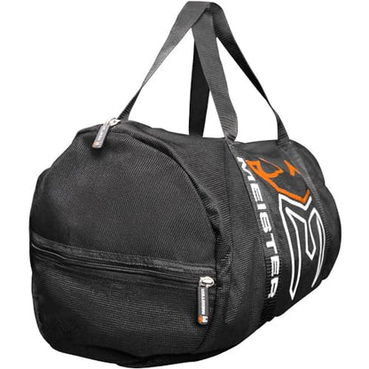 Meister Breathable Chain Mesh Duffel Gym Bag - color: Black, size: Classic 22"x13"x13"