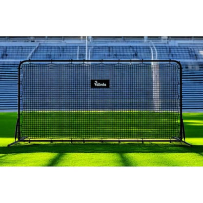 12x6 Steel Frame Soccer Rebounder Backstop Wall w/Carry Case. Perfect for Solo/Team Kickback Practice and Pass Training. Improve Touch/Passing & Ball Control Skills! US Owned