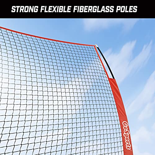 GoSports Portable Sports Barrier Net - 12 ft x 9 ft or 20 ft x 10 ft - Great for Any Sport - Includes Carry Bag - size: 20 ft x 10 ft