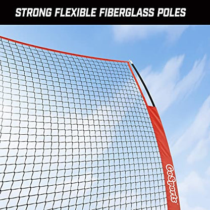 GoSports Portable Sports Barrier Net - 12 ft x 9 ft or 20 ft x 10 ft - Great for Any Sport - Includes Carry Bag - size: 20 ft x 10 ft