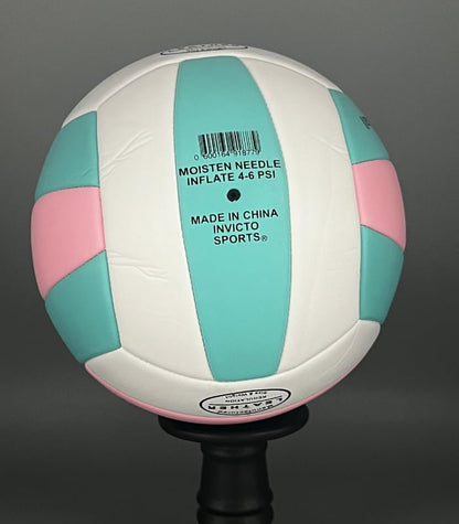 Futsal, Indoor Soccer Ball, Size 4, White with Red and Black Design, TPU and PU Material