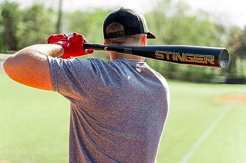 Stinger Missile 3 BBCOR Baseball Bat - 3 Drop - 2 5/8" Barrel - Drop 3 Baseball Bat for Middle School, High School, College - size: 31” 28oz