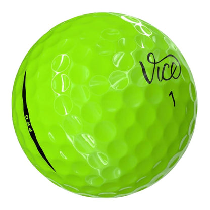 LostGolfBalls - Vice Neon Green Mix, Recycled & Used Golf Balls in GoodCondition, Rare Recycled Used Golf Balls, AAA Quality, Vice Neon Green