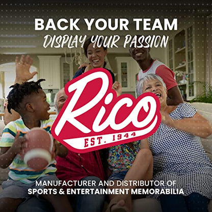 Rico Industries NFL Football Bold 3' x 5' Banner Flag Single Sided - Indoor or Outdoor - Home Décor