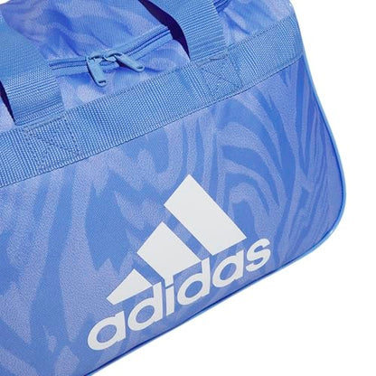 adidas Power Gym Bag – Lightweight Small Duffel - color: Lightwave Blue Fusion/White/Diablo