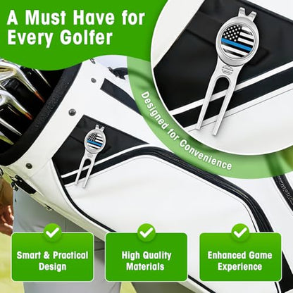 CHIVENIDO Divot Tool Divot Repair Tool, Premium Golf Divot Tool Golf Ball Maker - color: 3