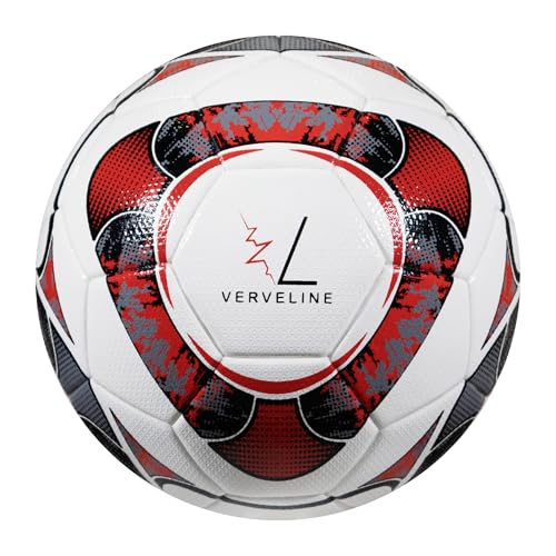 Soccers Ball Size 5 Soccerball Youth Soccer Balls – Professional Soccer Balls Training Soccer Ball Outdoor, Indoor Soccer Ball - Competition Level Thermo Strike Thermobonded Football from