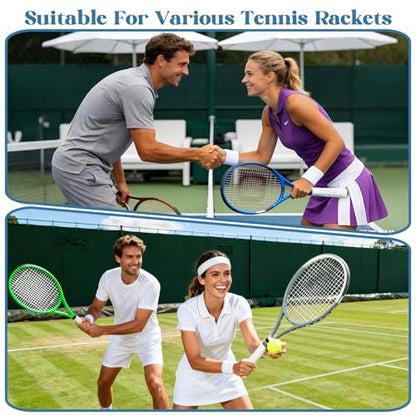 Xthrotsenk 10Pcs Tennis Grip Tape Anti-Slip Pickleball Overgrip Grips Tapes Racket Grip Tape for Tennis Pickleball Badminton