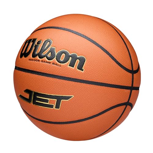 WILSON Jet Game Indoor Basketballs- Size 5, Size 6, and Size 7 - size: Size 5-27.5"