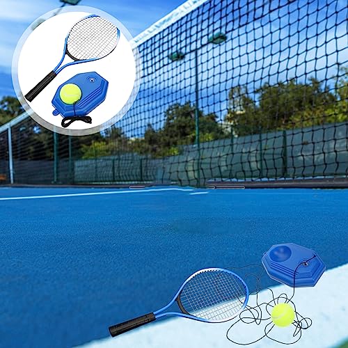 Toddmomy Tennis Practice Device 1 Set Tennis Trainer Rebound Ball with String Ball Solo Tennis Training for Self-Pracitce Tennis Training Equipment Tool Tennis Rebounder