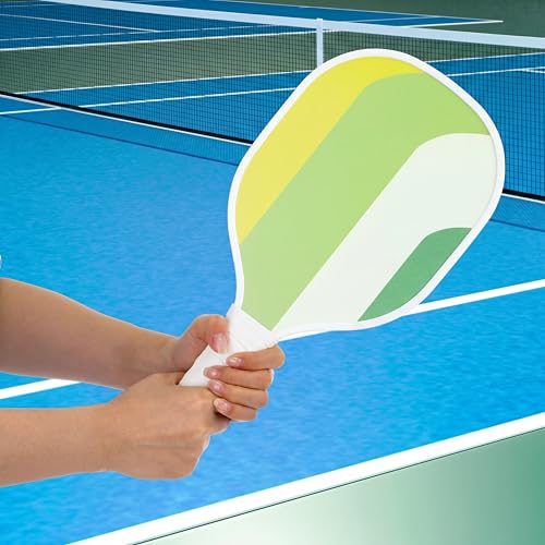12Pcs Wood Paddleball Racket PE Equipment for Elementary School Paddle Ball Racket with Non-Slip Grip Physical Education Class Equipment 6 Styles for Men Women Youth