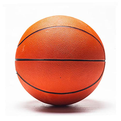 Rubber Basketball Size 3,5 Youth Practice Training Outdoor and Indoor Ball for School Students Boys Girls Sports Game Play Not Official Competition Just for Fun - style: Size 3