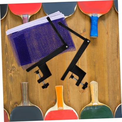 BESPORTBLE Table Tennis Net and Post Set Portable Design for Indoor and Easy Setup and Storage Use for Pong Games Includes Features