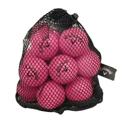 Callaway HX Soft Flight - Foam Practice Golf Balls - color: Pink, size: 9 Pack