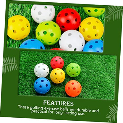 TOYANDONA Golf Training Baseballs Sports Balls Lightweight Practice Balls Indoor Training Balls Indoor Balls Heavy