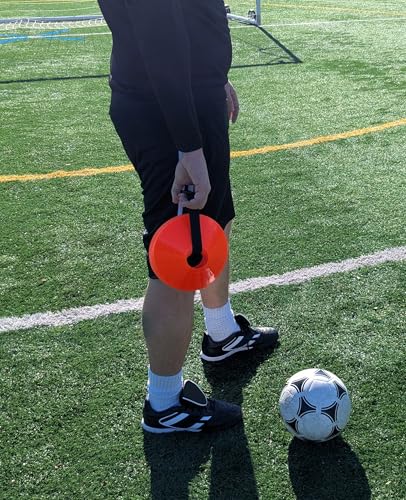 Sports Training Cones (Set of 40) - APEX PRO Sports - Training Cones Agility Soccer Cones with Carry Strap for Training, Soccer, Football, Basketball,Kids and Other Sports and Games