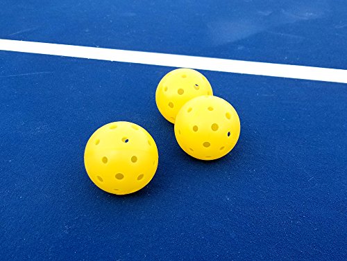 Tourna Strike Outdoor Pickleballs (36 Pack) USAPA Approved, Optic Yellow (PIKL-36-OY-O) - style: 36 Pack