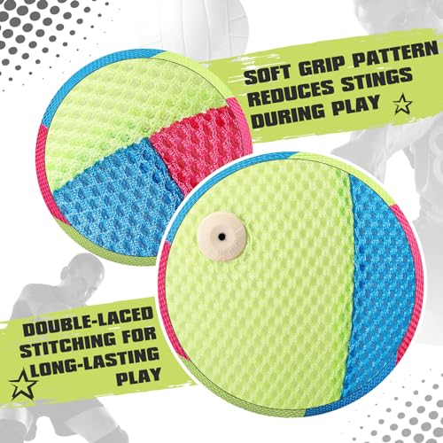 Threan 8.5 Inch Waterproof Pool Volleyball with Grip Technology Water Beach Pool Volleyball for Adults Outdoor and Indoor Activities