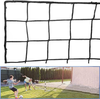 Soccer Backstop Net, High Impact Barrier Net, Nylon Practice Sports Netting 10x20ft/10x30ft/10x40ft (Installation Rope Included) - size: 10x30ft