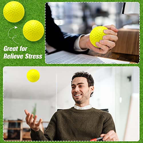Libima Mini Golf Stress Ball Bulk Foam Practice Balls Stress Relief Sports Ball Training for Golf Birthday Party Favors Carnival Classroom Reward Indoor Outdoor