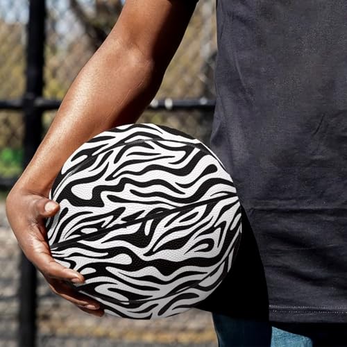 Basketball for Youth and Adults Size 5 & 7 with String Bag Needed Net Bag Ideal Gift for Boys Girls Room Decoration