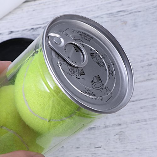 3pcs Tennis Balls Can Practice Tennis Balls Championship Regular Duty Tennis Ball Pet Dogs (Yellow)