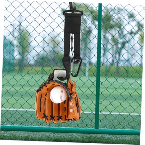 Toddmomy Baseball Gear Organizer with Water Bottle Holder and Fence Bag and Hanger for Outdoor Sports Equipment for Camping and Practice