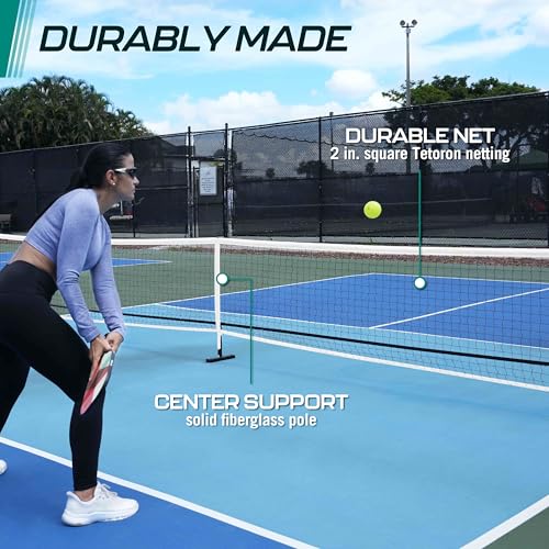 Orca Pickleball Nets Multiple Styles, Full Court and Half Court Sets, Perfect for Indoor and Outdoor Pickleball Games