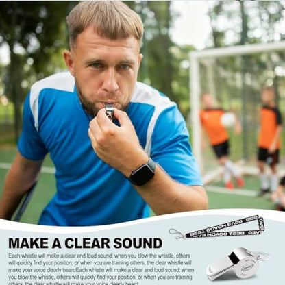 Volleyball Football Rugby Basketball Coach Gifts Soccer Coach Whistle Gifts - color: Football