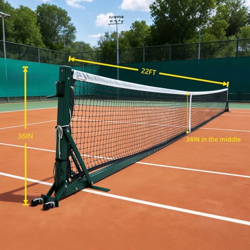 Pickleball Net Replacement 22ft x 3ft – Heavy Duty Official Tournament Size