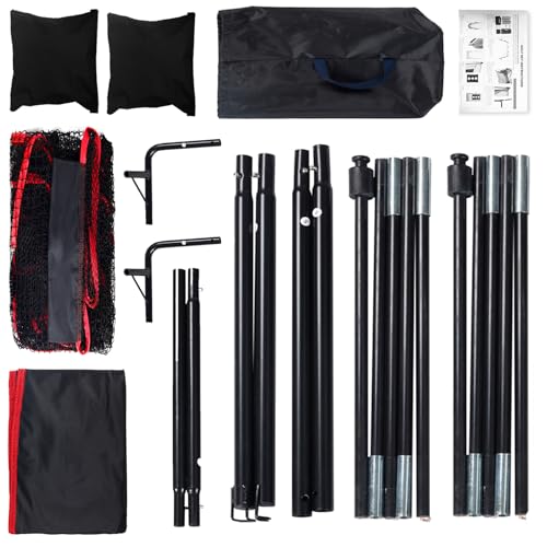 Football Kicking Cage & Practice Net - Portable Target System for Quarterback Passing Drills, Backyard Training Aid with Carry Bag - size: 3X6FT