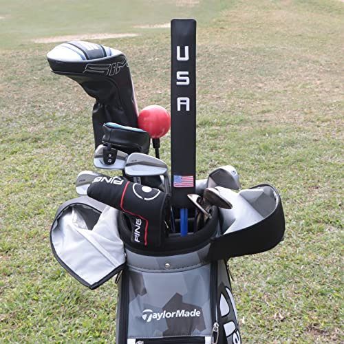 Golf Alignment Stick Cover Case Holder Hold at Least 3 Sticks - color: 1
