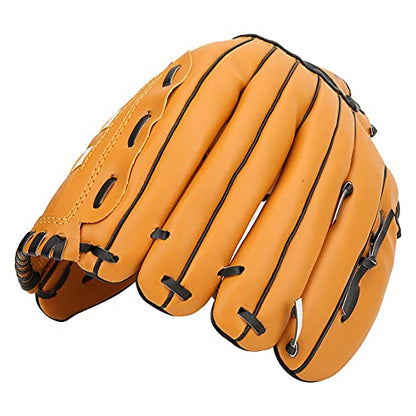 Competition Baseball Glove, Children Baseball Glove 10.5 inch for Children Children with PVC Thicken Baseball Glove Practicing Training Competition Gloves (12.5 inches)