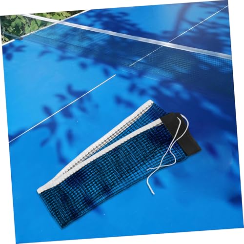 POPETPOP Retractable Table Tennis Net with Dense Mesh for Ball Retention Easy Setup and Storage Portable Training and Suitable for Indoor and