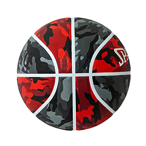 Spalding Basketball Basic No. 5 Rubber - color: multicamo red