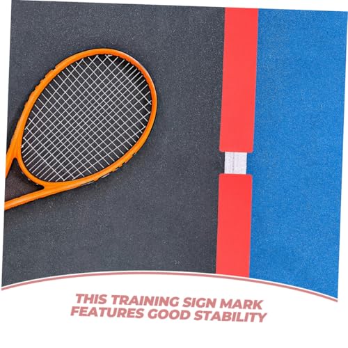 POPETPOP 6pcs Court Lines Marker Kit Markers for Tennis Badminton and Volleyball Training Durable for Team Use Weatherproof Agility Training Equipment