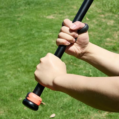 Bat Grip Choke Up Rings,Premium Choke Up Rings, Pressure Baseball Rings,Including: 8 Pack Choke up Rings, 2 Wrist Protectors - color: Duplex Color