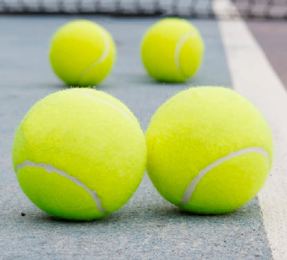VIV Advanced Tennis Balls Bulk, 30/50/100+ Pack Practice Balls Pressure Bouncing 53in High Durable, Official Size Pet Dog Playing Ball, Good for Tennis Training Machine & Kids Play on All Courts