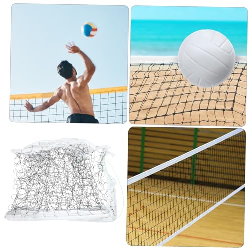 Toyvian Volleyball Net Heavy Duty Portable Beach Net for Sports Training Standard for Levels