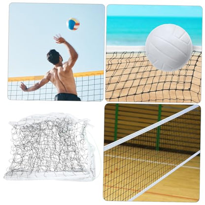 Toyvian Volleyball Net Heavy Duty Portable Beach Net for Sports Training Standard for Levels