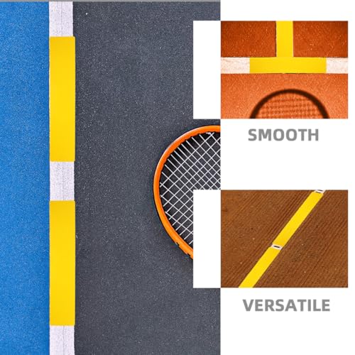BESPORTBLE 2pcs Weather Resistant Markers for Sports Training TPE Line Markers Enhanced Visibility for Tennis Soccer and Badminton Courts