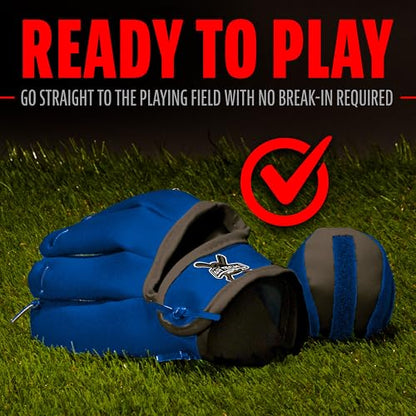 Franklin Sports Toy Baseball Glove - color: Grey/Navy