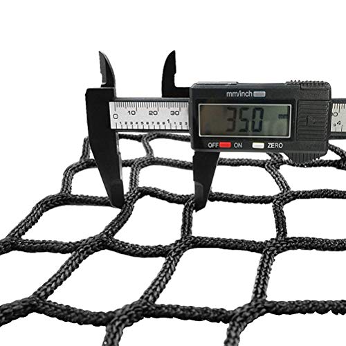 Aoneky Polyester Baseball Backstop Net, Heavy-Duty Knotless Mesh for Hitting & Pitching, UV & Weather Resistant Barrier with Rope Border (Softball, Training, Outdoor) - size: 10x10ft