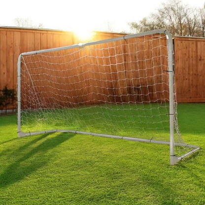 Folding Soccer Goal (12'x6',10'x6',7'x5'), Portable, Light Weight, Steel Frame, Easy to Carry, Perfect for Solo/Team Practice Training, Three Sizes - size: 10' X 6'