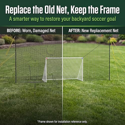 3-in-1 Soccer Goal with Rebounder & Backstop Net, Soccer Training Equipment for Backyard, Soccer Rebounder for Shooting, Passing & Ball Control, Kids & Youth - style: Large Accessories