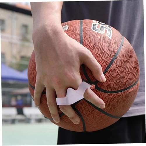 Basketball Shooting Trainer, 0.79" Dia. Basketball 3 Point Shot Trainer Silicone Finger Training Aid for Improving Shot and Form Training Equipment, Aids