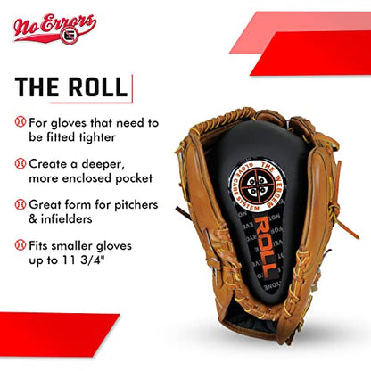No Errors WebGem Fielder’s Glove Care System – Formation & Break-in Tool for Baseball Mitts, Holds Shape, Essential Gear, Gift for Players - style: Roll