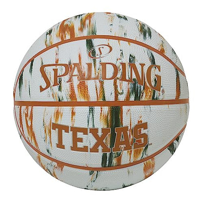 Spalding Basketball Basic No. 7 Rubber Marble - color: white